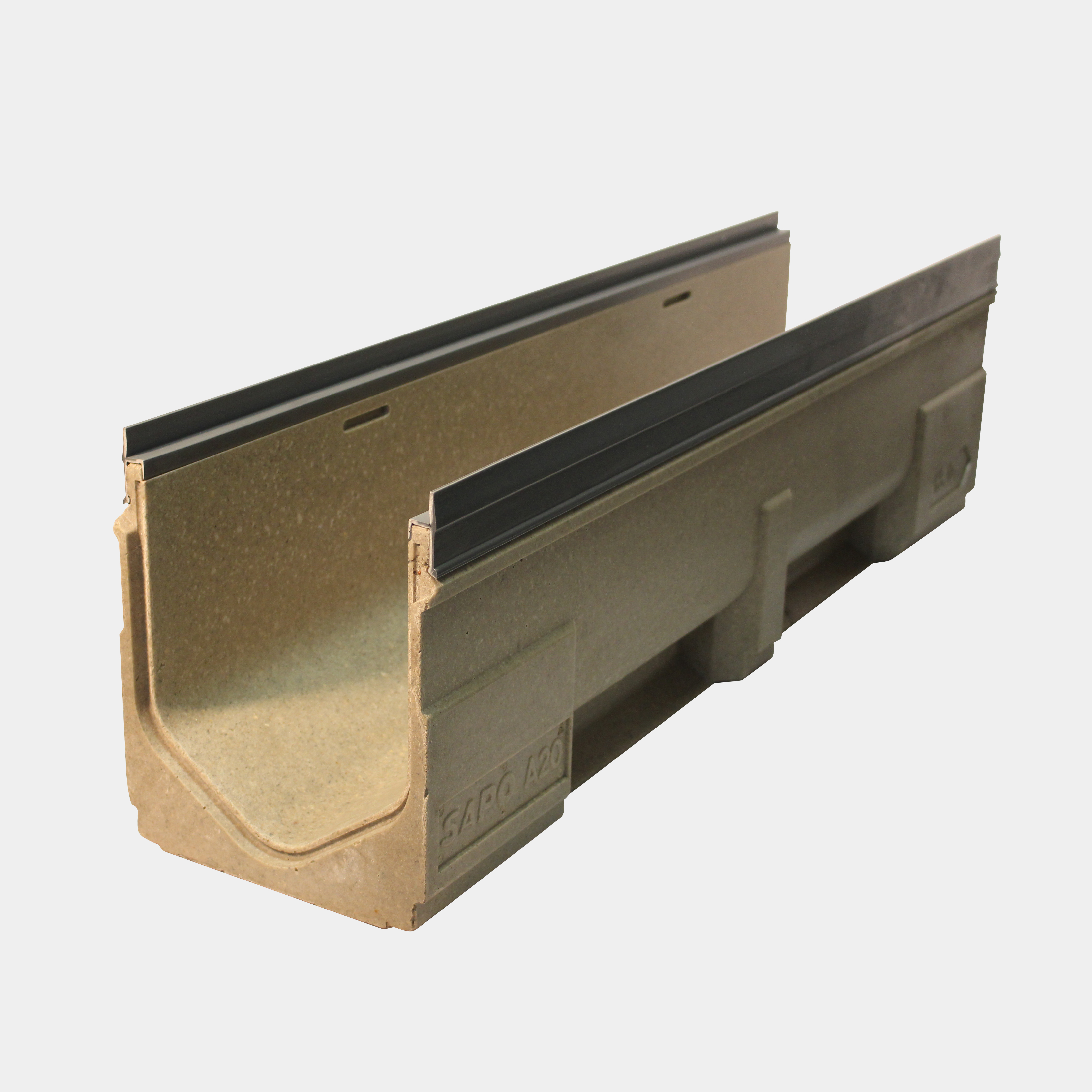 SAPODRAIN Renne A20 Polymerbetong Plastkant F911339100 1