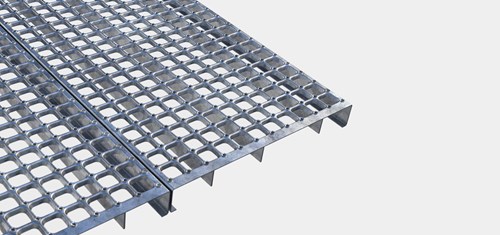 Optimo Grating PcP CUBE® – Punched hole mesh gratings for industrial building and ...