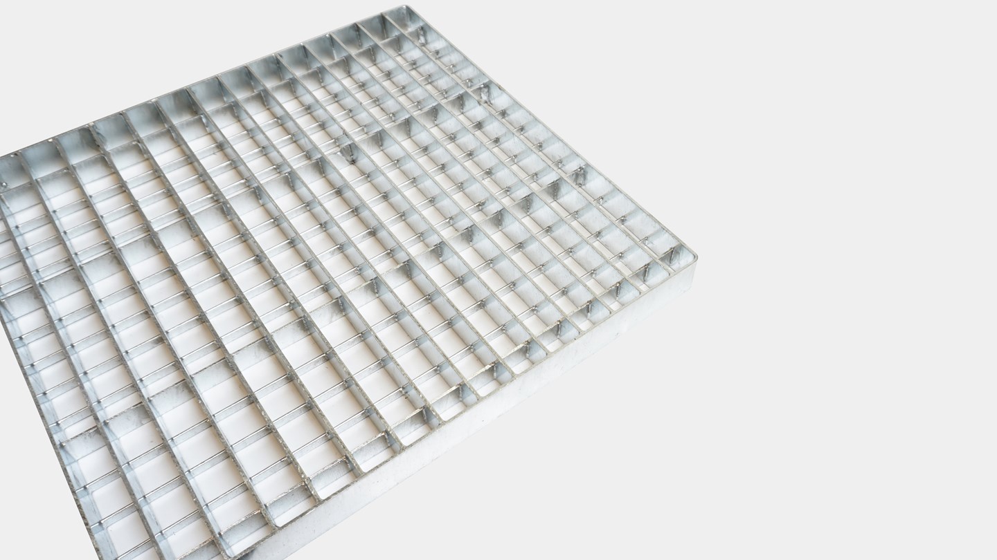 Elefant Grating Vehicular 33X33 St240 Galv 500X500 40X3 40X3 E17943505g 2